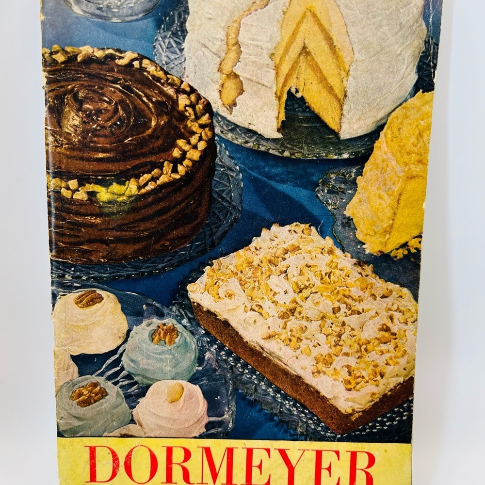 1949 Dormeyer Electric-Mix Treasure Book Vintage Mixer Cookbook Manual